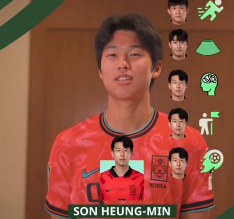 开云体育下载-韩国U23前锋评完美球员:孙兴慜终结能力+李刚仁技术+金玟哉速度