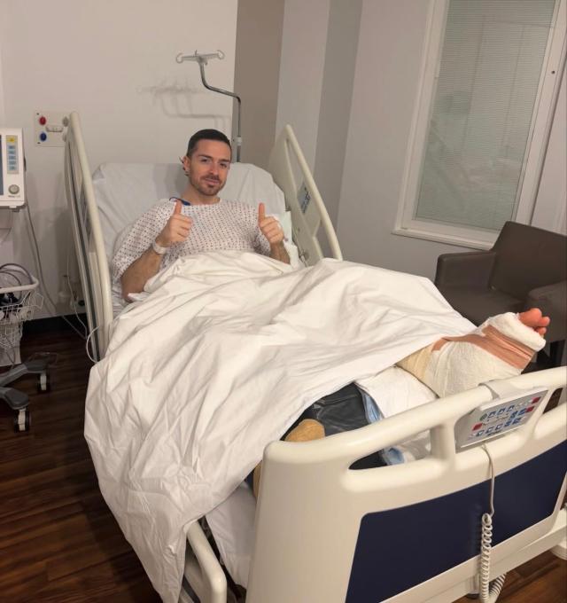 格里利什接受足部手术，自宣赛季报销